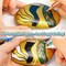 Acrylic Paint Pens for Rock Painting, Fabric, Wood, Canvas, Metal, Ceramic, Glass, Scrapbooking Craft,12 Colors Paint Marker Set, Medium Tip, Non-Toxic, Quick Drying